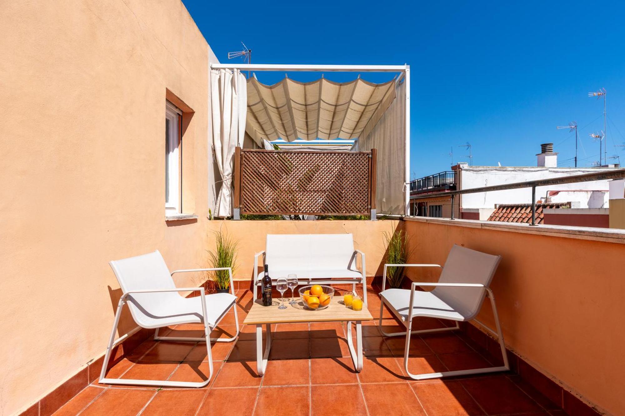San Vicente-Museo Apartamento Sevilla Bagian luar foto